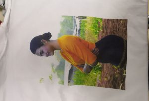 T-paidat tulostusnäyte Burman asiakkaalle WER-EP6090T -tulostimesta